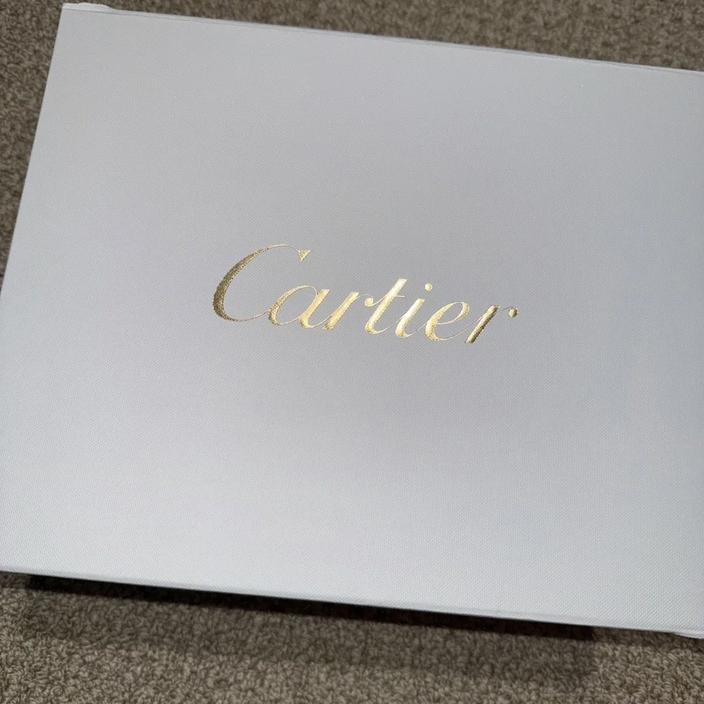 Cartier White Empty Gift Box 12.75